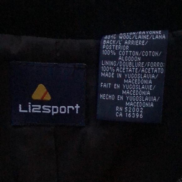 Black Velvet Skirt, Tweed vest with black velvet buttons, back & pocket accents - Picture 4 of 8